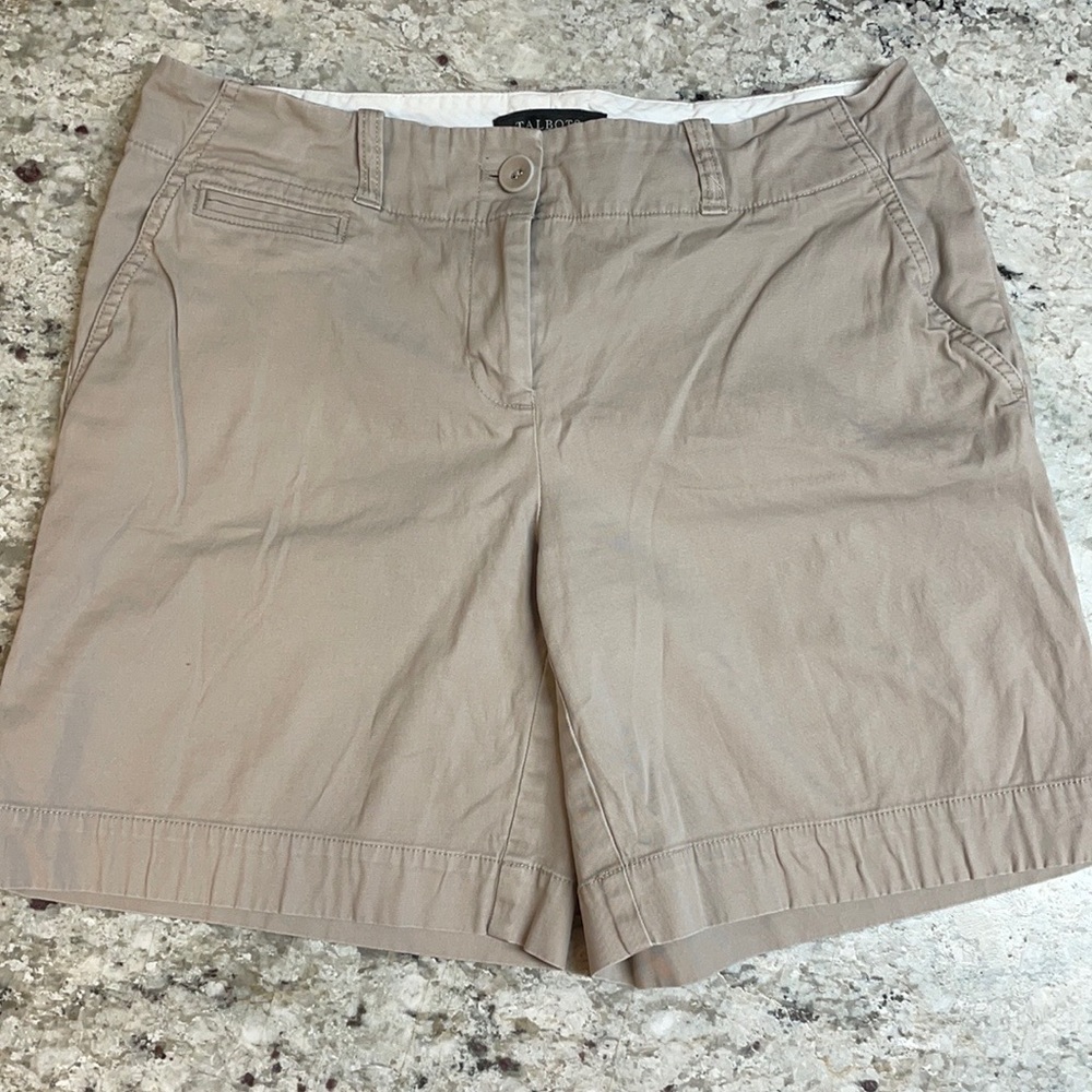Talbots size 4 shorts. Tan/khaki .